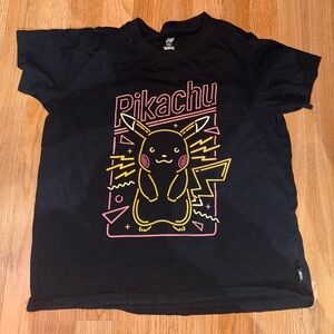 Pokémon Pikachu T Shirt In Black
